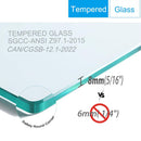 Frameless Shower Door, Sliding Shower Door, Premium 5 / 16" (8 Mm) Thick Tempered Glass Shower Enclosure With Towel Bar, Double Side Easy Clean Coat, Finished With Buffer