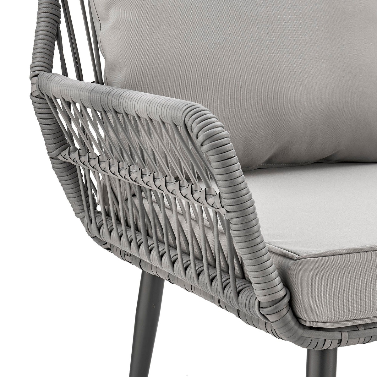 Cannes - 3 Piece Outdoor Patio Conversation Set, photo 11 of 18