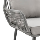 Cannes - 3 Piece Outdoor Patio Conversation Set by HouseOfZazla