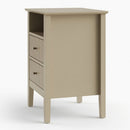 Fluted Nightstand With 2 Drawers by HouseOfZazla