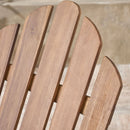 Echoes Outdoor Acacia Wood Adirondack Rocking Chair by HouseOfZazla