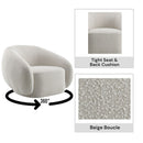 Isabel - Chair With Swivel Base by Unique Piece Furniture