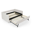 Upholstered Daybed With Pop Up Trundle by HouseOfZazla