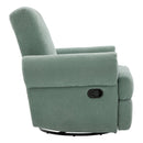Manual Swivel Recliner Rocker Chair With Adjustable Backrest by HouseOfZazla