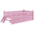Platform Bed With Guardrail And 2 Drawers by HouseOfZazla