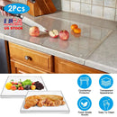 Acrylic Kitchen Cutting Board with Counter Lip by LJGDeals