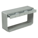 Console Table With 3 Drawers And Display Shelf by HouseOfZazla