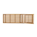 Nadine Stylish Chaise Lounge Chair - Teak by HouseOfZazla