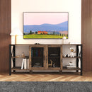 Industrial 80 Inch TV Stand for Living Room & Bedroom