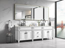 118" x 36" LED Bathroom Mirror with Aluminum Frame