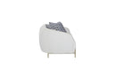 Rounded Sofa - White by HouseOfZazla