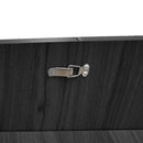 55.11'-70.86' Extendable Dining Table with Striped Legs
