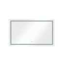 60 x 36 Inch LED Bathroom Mirror with Front and Backlight