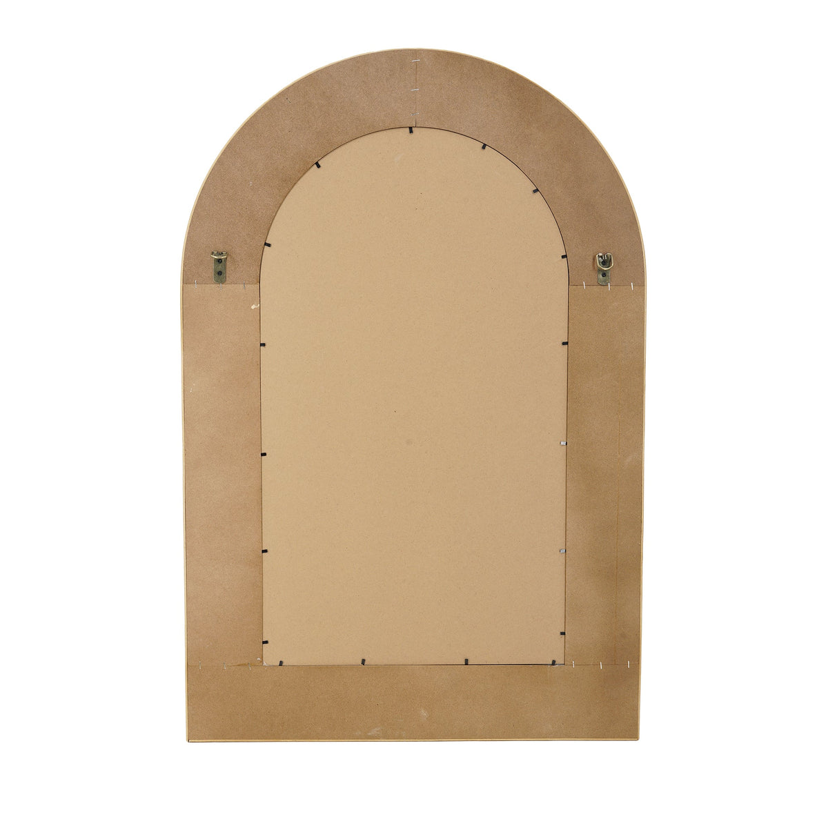 24.2"x36" Woven Texture Decorative Arched Mirror, photo 6 of 10