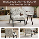 Mid-Century Modern Lounge Armchair - Seat Cushion (Beige + Grey)