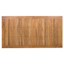 TOPMAX Patio Wooden Dining Table, 67"L Rectangular by HouseOfZazla