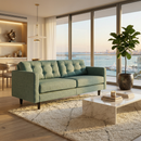 Talmadge Sofa – Made in USA, Customizable Fabrics, Quick Shipping by HouseOfZazla