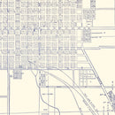 Vintage Map of Provo City, Utah 1920