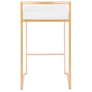 Fuji - Contemporary / Glam Design Counter Stool (Set of 2)