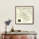 Vintage Map of Salt Lake City, Utah 1926