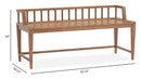 Lindon - Arm Bench With Low Back - Light Brown