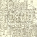 Vintage Map of Salt Lake City, Utah 1935