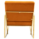 Accent Chair, leisure rocking chair with Stainless steel feet