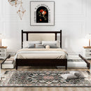 Platform Bed With 2 Big Drawers & Trundle by HouseOfZazla
