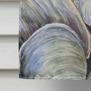Clam Quahog House Flag 28x40 Porch Sleeve Pole Decorative Outside Yard Banner Artwork Wall Hanging, Polyester