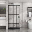 Goodyo Corner Shower Enclosure with Double Sliding Doors