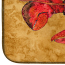 Lobster Dish Drying Mat Absorbent Dish Drying Mat Pad for Kitchen Counter Dish Drainer Mat for Countertop, 14 x 21", Multicolor