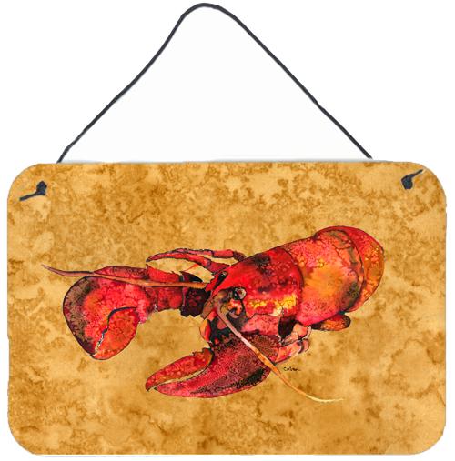 Lobster  Indoor Aluminium Metal Wall or Door Hanging Prints