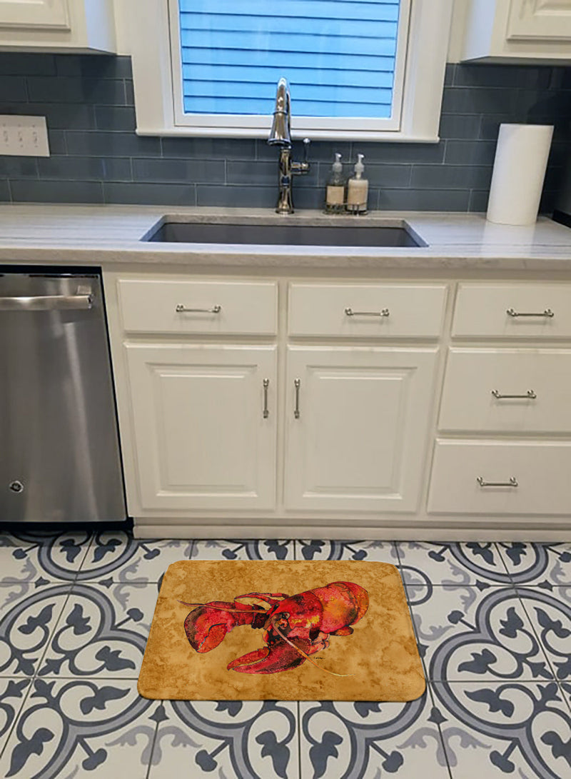 Lobster Machine Washable Memory Foam Mat 8715RUG