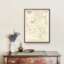 Vintage Map of Norfolk, Virginia 1891