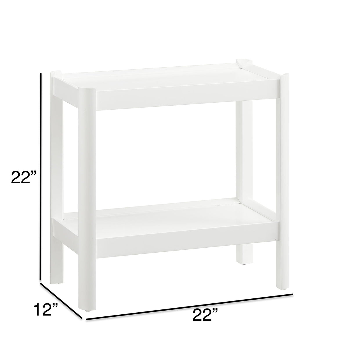 Yonda - Nightstand With 2 Shelves, photo 12 of 20
