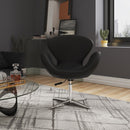 Raspberry - Swivel Lounge Chair by HouseOfZazla