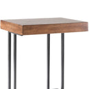 Wynn - Pull Up Table With Storage Compartment - Pecan by HouseOfZazla