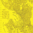 Vintage Map of Seattle, Washington 1912