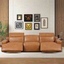 Urbana - Triple Power Recliner Sofa - Tan by Unique Piece Furniture