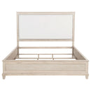 Pembroke 66-inch Eastern King Panel Bed Washed Oak