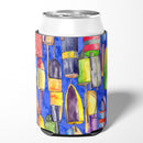 Lobster Bouys  Can or Bottle Hugger Cooler Sleeve for Standard 12 oz Cans, Insulated Foam Beer & Soda Can Hugger Reusable