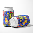 Lobster Bouys  Can or Bottle Hugger Cooler Sleeve for Standard 12 oz Cans, Insulated Foam Beer & Soda Can Hugger Reusable