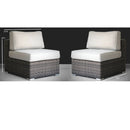 Minnesota - Armless Patio Chairs (Set of 2)