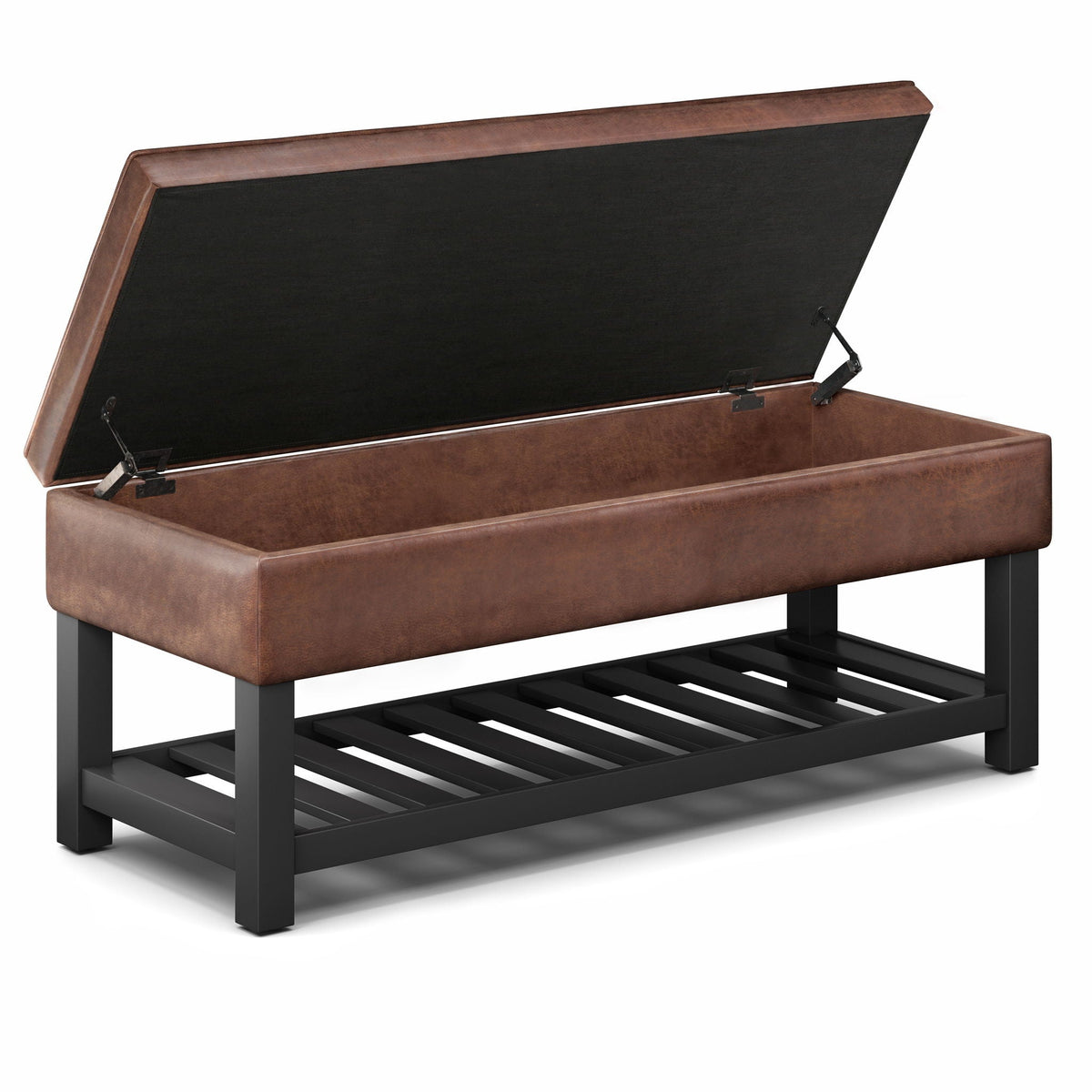 Cosmopolitan - Storage Ottoman Bench With Open Bottom, photo 37 of 40