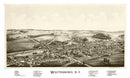 Vintage Map of Whitesboro, New York 1891