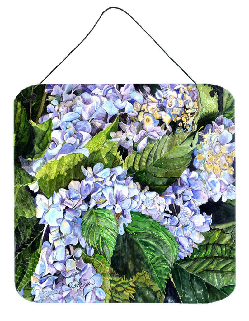 Hydrangea Aluminium Metal Wall or Door Hanging Prints