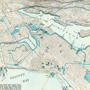 Vintage Map of Seattle, Washington 1925
