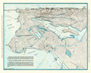 Vintage Map of Seattle, Washington 1925