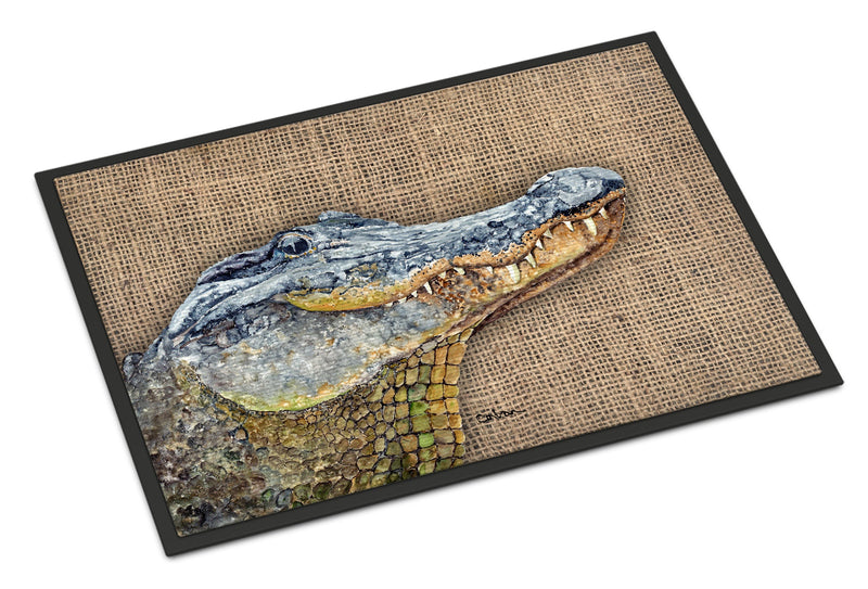 Alligator  Doormat - 24x36 Decorative Floor Mat – Indoor/Outdoor Rug