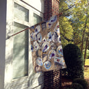 Oyster House Flag 28x40 Porch Sleeve Pole Decorative Outside Yard Banner Artwork Wall Hanging, Polyester